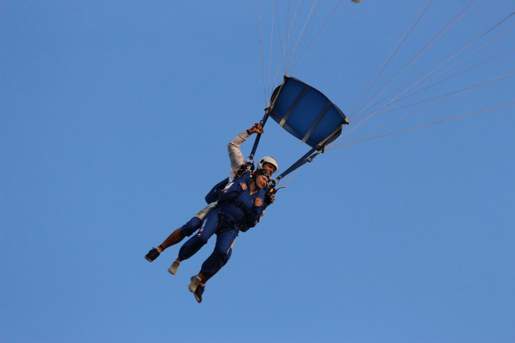 Skydiving Sansibar