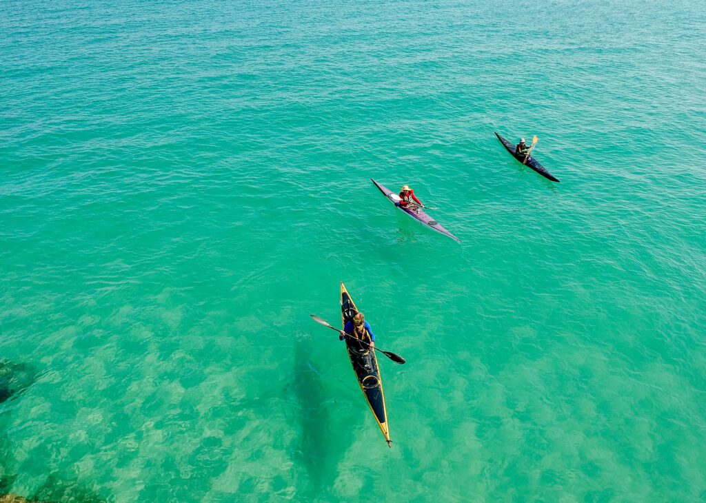 Kayak auf Sansibar